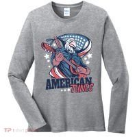 American Tunes Eagle Guitar Women's Long Sleeve Shirt thumb 0