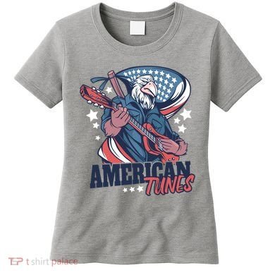American Tunes Eagle Guitar Women's T-Shirt