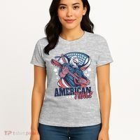 American Tunes Eagle Guitar Women's T-Shirt thumb 4