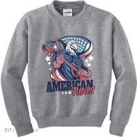 American Tunes Eagle Guitar Kids Sweatshirt thumb 0