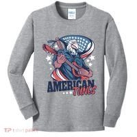 American Tunes Eagle Guitar Kids Long Sleeve Shirt thumb 0