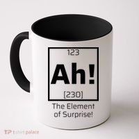 Ah! The Element Of Surprise! Funny Science Lover Coffee Mug thumb 0
