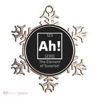 Ah! The Element Of Surprise! Funny Science Lover Ornament thumb 0
