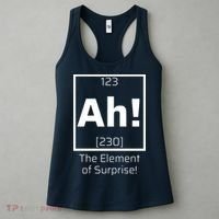 Ah! The Element Of Surprise! Funny Science Lover Women's Tank Top thumb 3