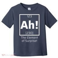 Ah! The Element Of Surprise! Funny Science Lover Toddler T-Shirt thumb 0