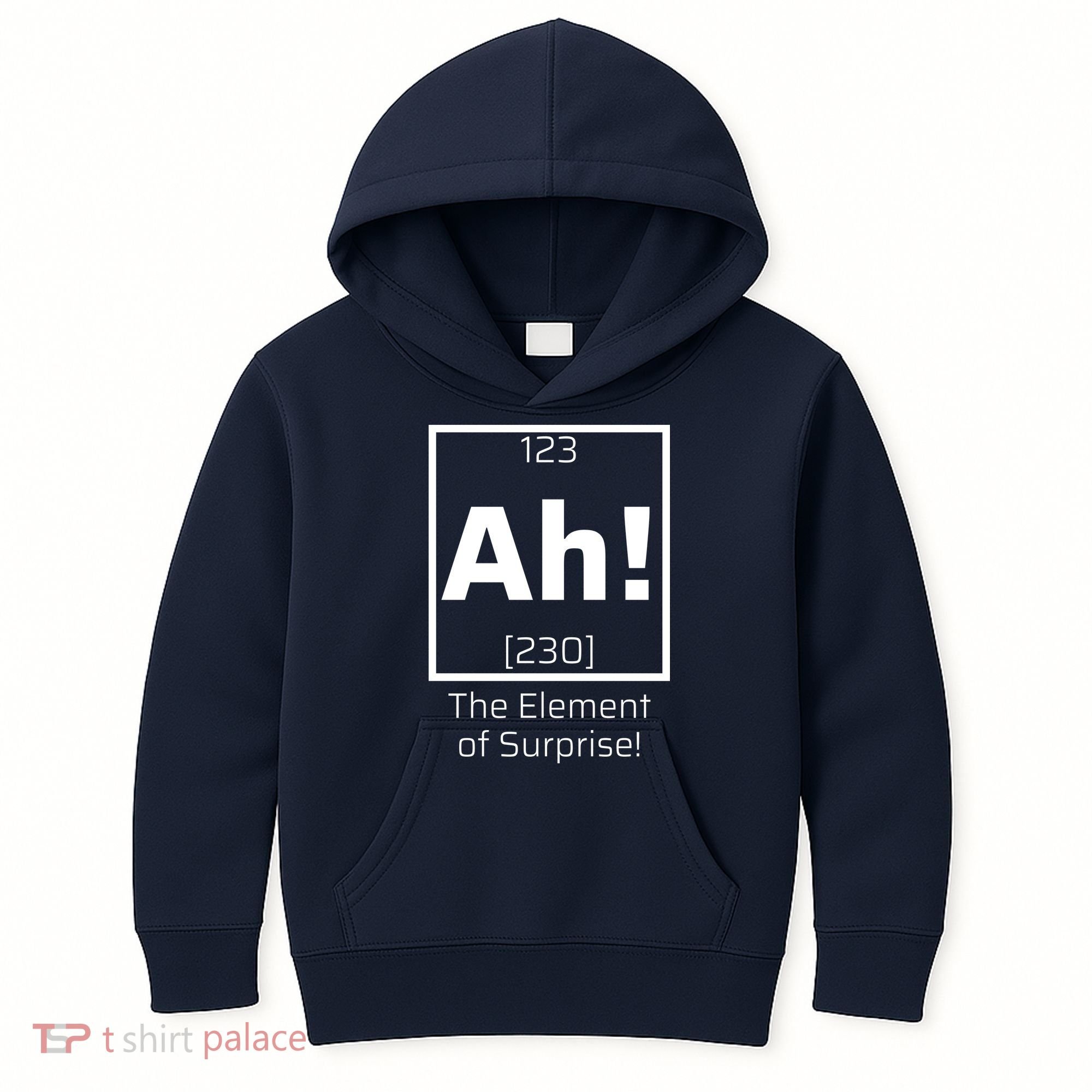 Ah! The Element Of Surprise! Funny Science Lover Kids Hoodie