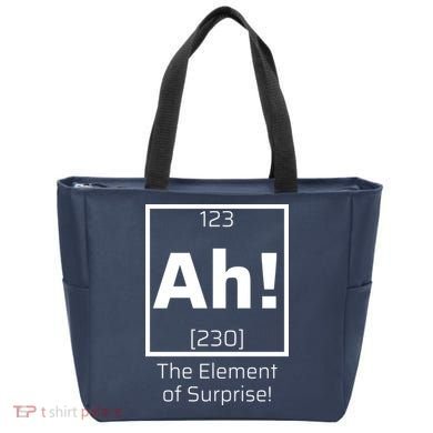 Ah! The Element Of Surprise! Funny Science Lover Tote Bag
