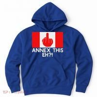 Annex This Eh! Pro Canada Flag For Anti Trump Canadian Hoodie thumb 0