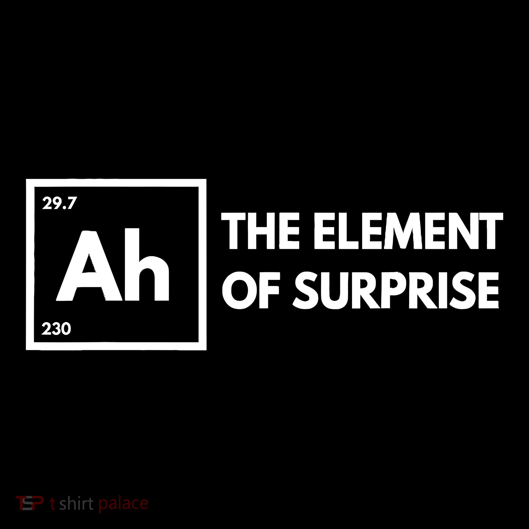 Ah The Element Of Surprise Chemistry Science Humor Teacher Coffee Mug