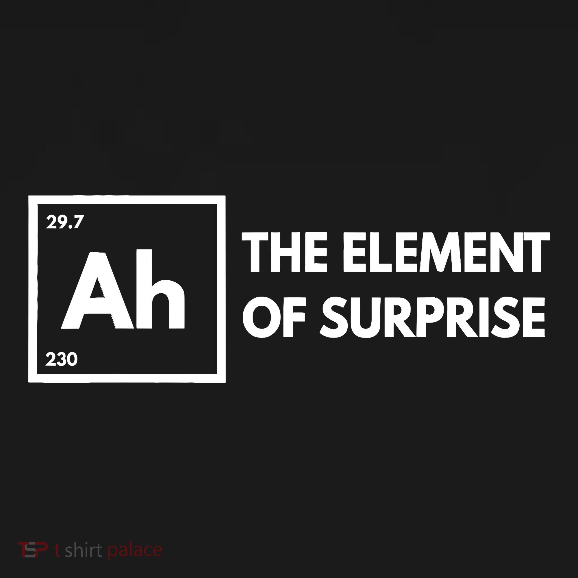 Ah The Element Of Surprise Chemistry Science Humor Teacher Ornament