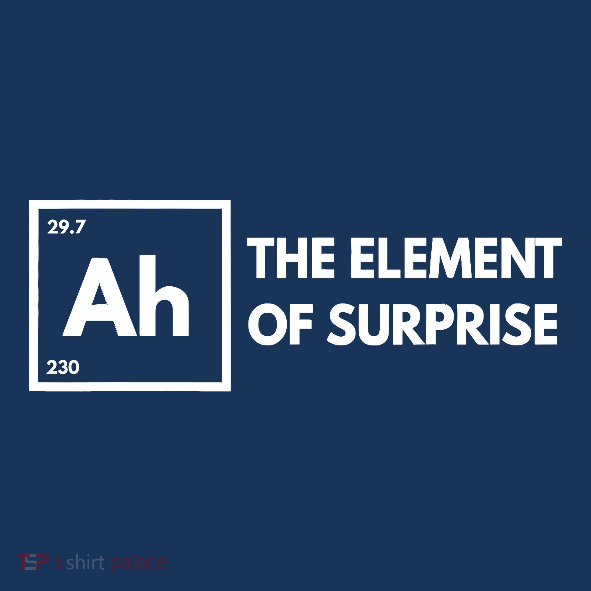 Ah The Element Of Surprise Chemistry Science Humor Teacher Women's Hoodie