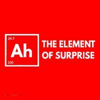 Ah The Element Of Surprise Chemistry Science Humor Teacher Santa Hat thumb 1