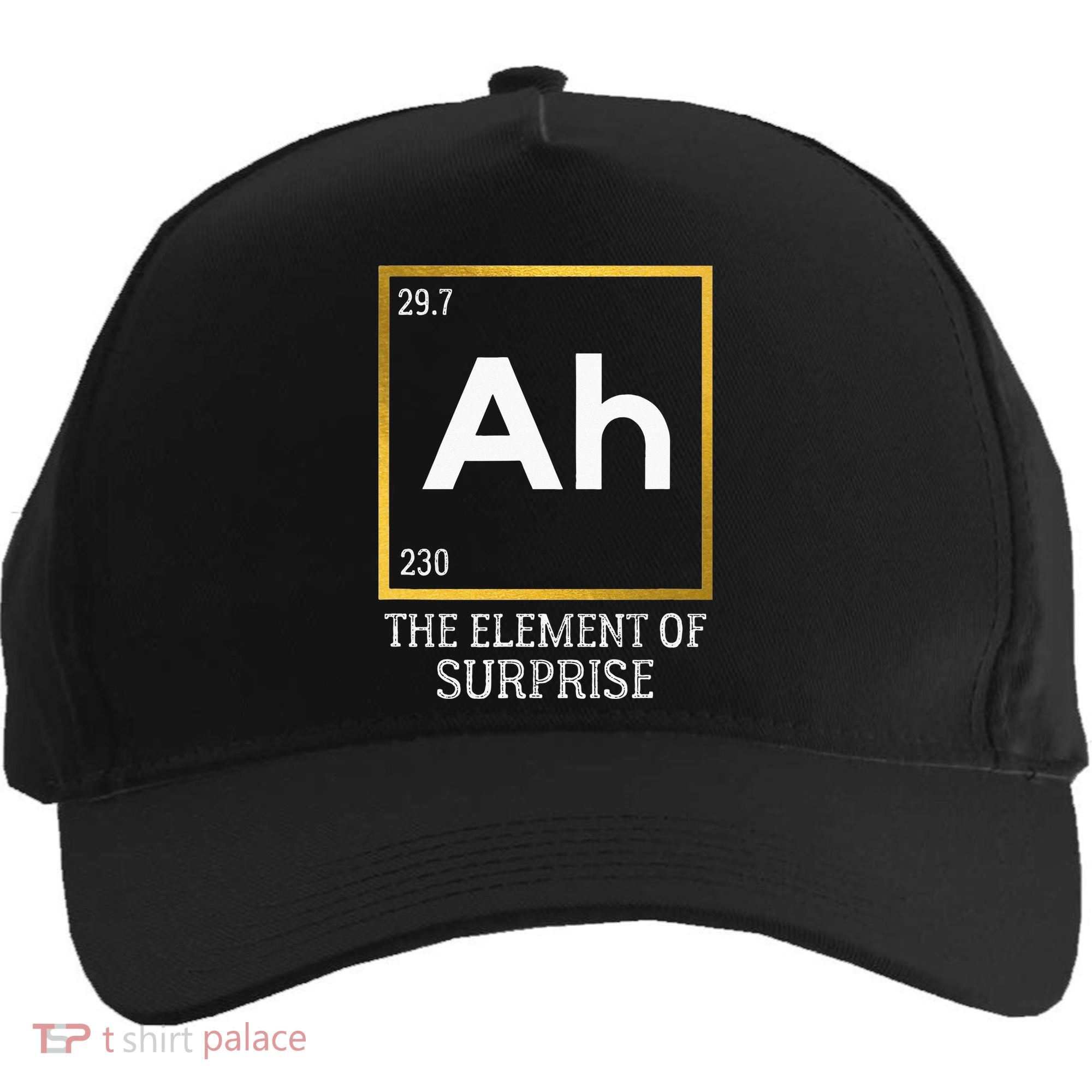 Ah The Element Of Surprise Chemistry Science Humor Five-Panel Snapback Cap