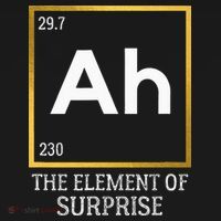 Ah The Element Of Surprise Chemistry Science Humor Mousepad thumb 1