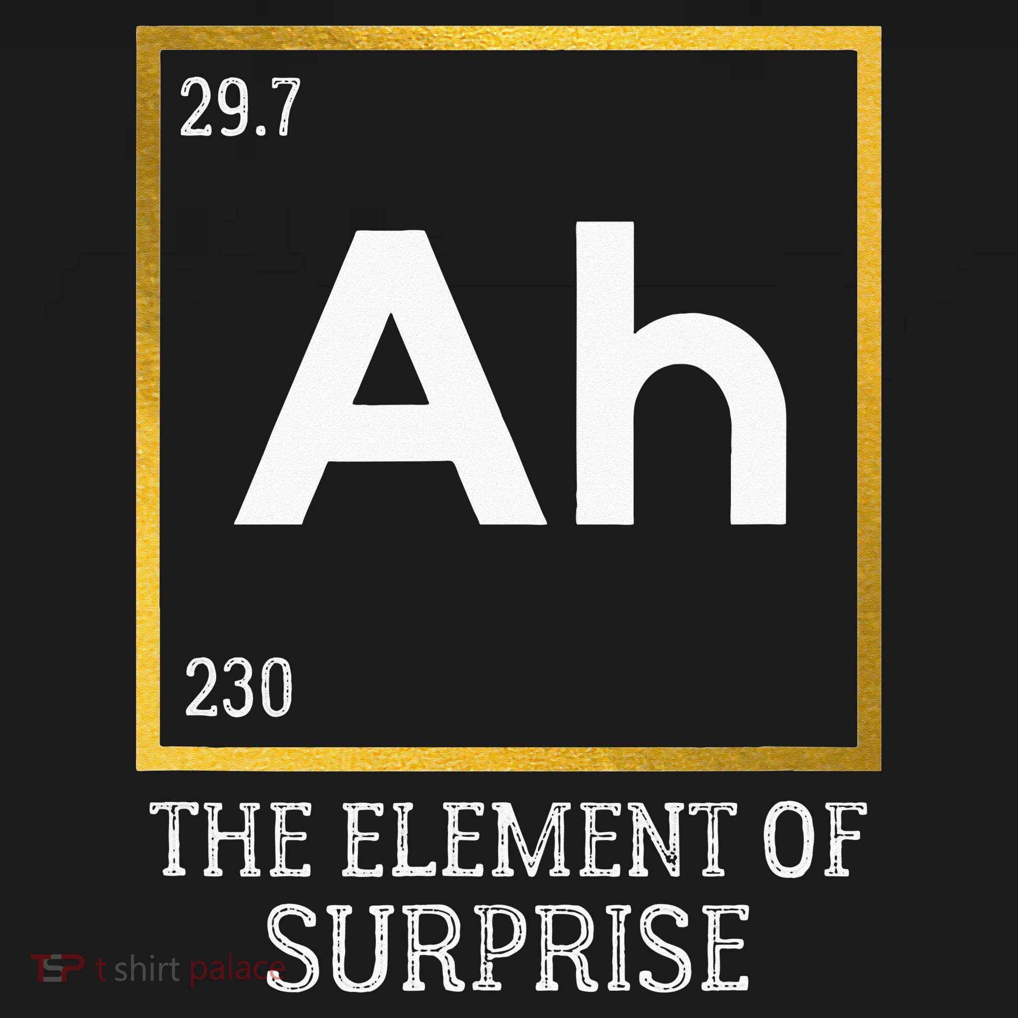 Ah The Element Of Surprise Chemistry Science Humor Mousepad