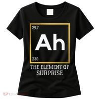 Ah The Element Of Surprise Chemistry Science Humor Women's T-Shirt thumb 0