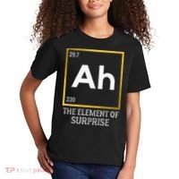 Ah The Element Of Surprise Chemistry Science Humor Kids T-Shirt thumb 2