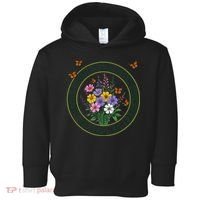 Anti Trump Floral Butterflies Democrat President Liberal Toddler Hoodie thumb 0