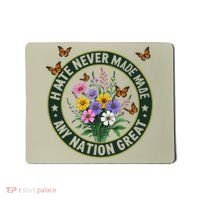 Anti Trump Floral Butterflies Democrat President Liberal Mousepad thumb 0