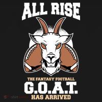All The Fantasy Football Rise Goat Has Arrived Draft Party Premium Ornament thumb 1