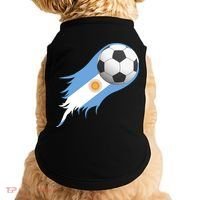 Argentina Team Flag Soccer Ball Doggie Tank thumb 0