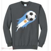 Argentina Team Flag Soccer Ball Sweatshirt thumb 0
