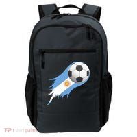 Argentina Team Flag Soccer Ball Backpack thumb 0