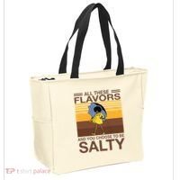 All These Flavors And You Choose To Be Salty Tote Bag thumb 2