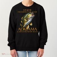 Alabama Territory Freshwater Fish The Spotted Bass Women's Sweatshirt thumb 0