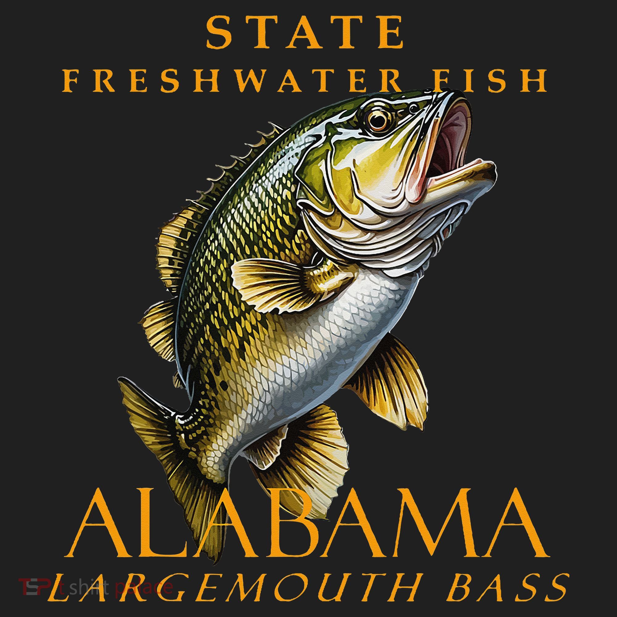 Alabama Territory Freshwater Fish The Spotted Bass Women's Sweatshirt