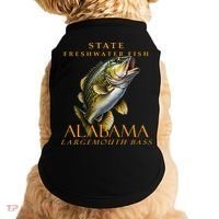 Alabama Territory Freshwater Fish The Spotted Bass Doggie Tank thumb 0