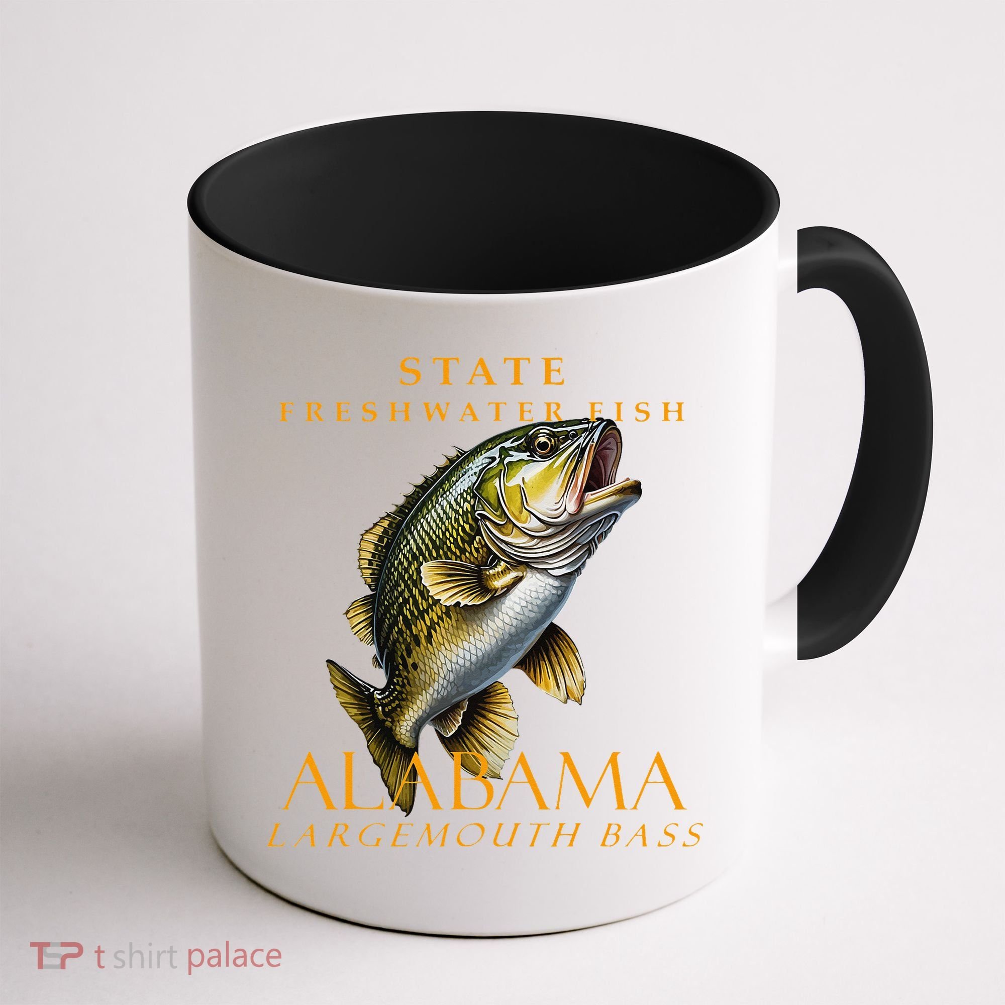 Alabama Territory Freshwater Fish The Spotted Bass Coffee Mug