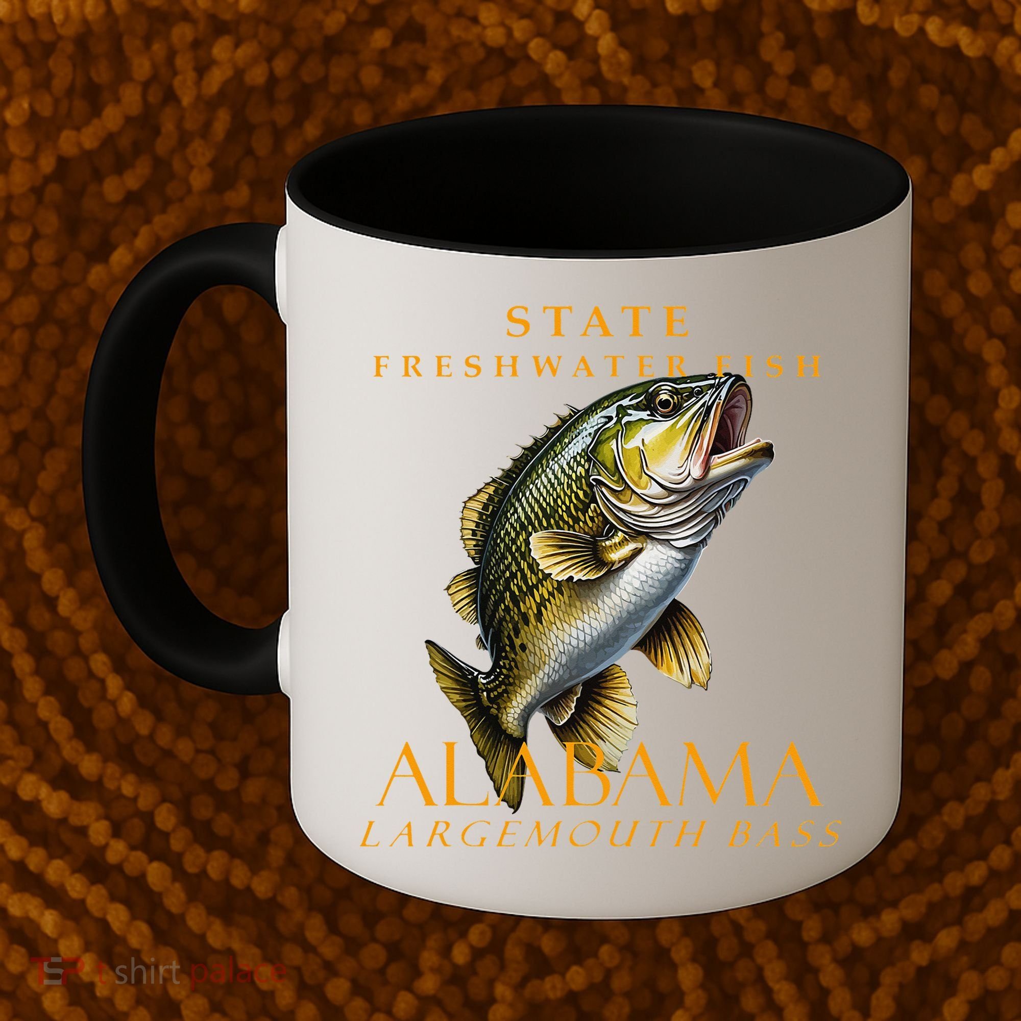 Alabama Territory Freshwater Fish The Spotted Bass Coffee Mug