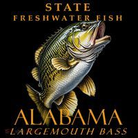 Alabama Territory Freshwater Fish The Spotted Bass Coffee Mug thumb 5