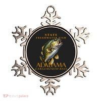 Alabama Territory Freshwater Fish The Spotted Bass Ornament thumb 0