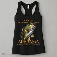 Alabama Territory Freshwater Fish The Spotted Bass Women's Tank Top thumb 3