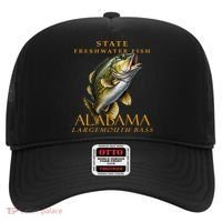 Alabama Territory Freshwater Fish The Spotted Bass Hat thumb 0