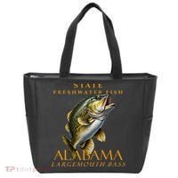 Alabama Territory Freshwater Fish The Spotted Bass Tote Bag thumb 0