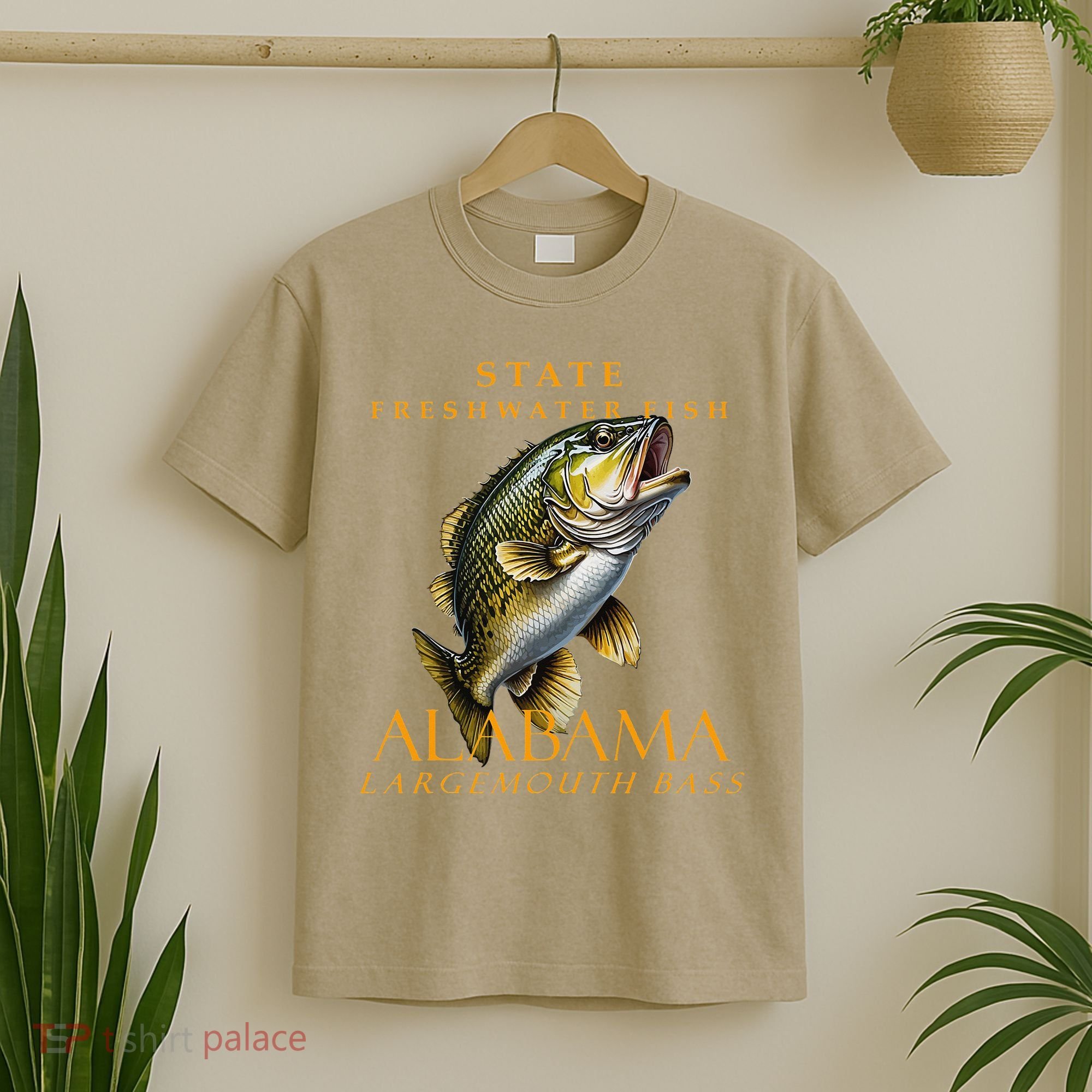 Alabama Territory Freshwater Fish The Spotted Bass T-Shirt