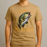 Alabama Territory Freshwater Fish The Spotted Bass T-Shirt thumb 3