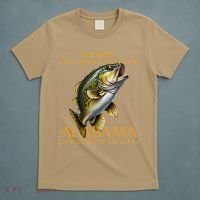 Alabama Territory Freshwater Fish The Spotted Bass T-Shirt thumb 5