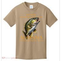 Alabama Territory Freshwater Fish The Spotted Bass Kids T-Shirt thumb 0