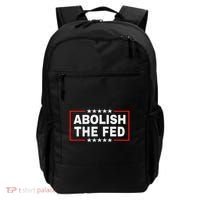 Abolish The Fed Economic Stability Reform Protest Backpack thumb 0