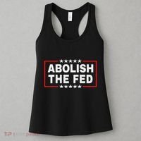 Abolish The Fed Economic Stability Reform Protest Women's Tank Top thumb 3