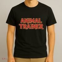 Animal Trainer Funny Circus Staff Costome Theme Party T-Shirt thumb 3