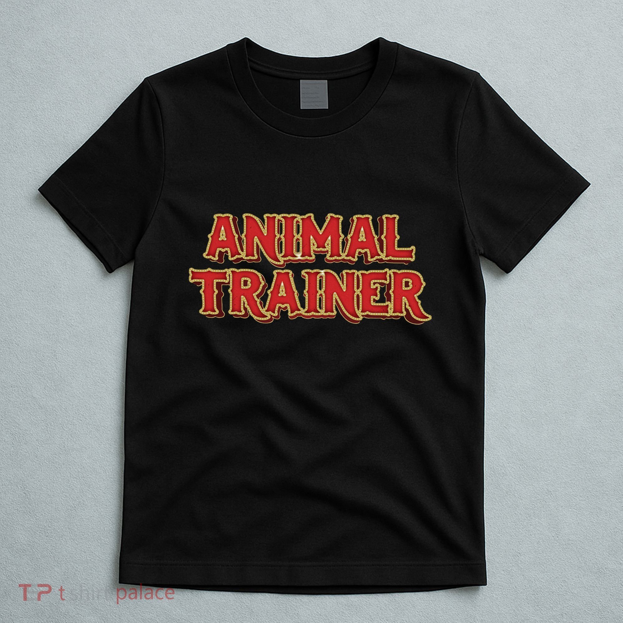 Animal Trainer Funny Circus Staff Costome Theme Party T-Shirt