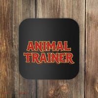 Animal Trainer Funny Circus Staff Costome Theme Party Coaster thumb 0