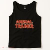 Animal Trainer Funny Circus Staff Costome Theme Party Tank Top thumb 2