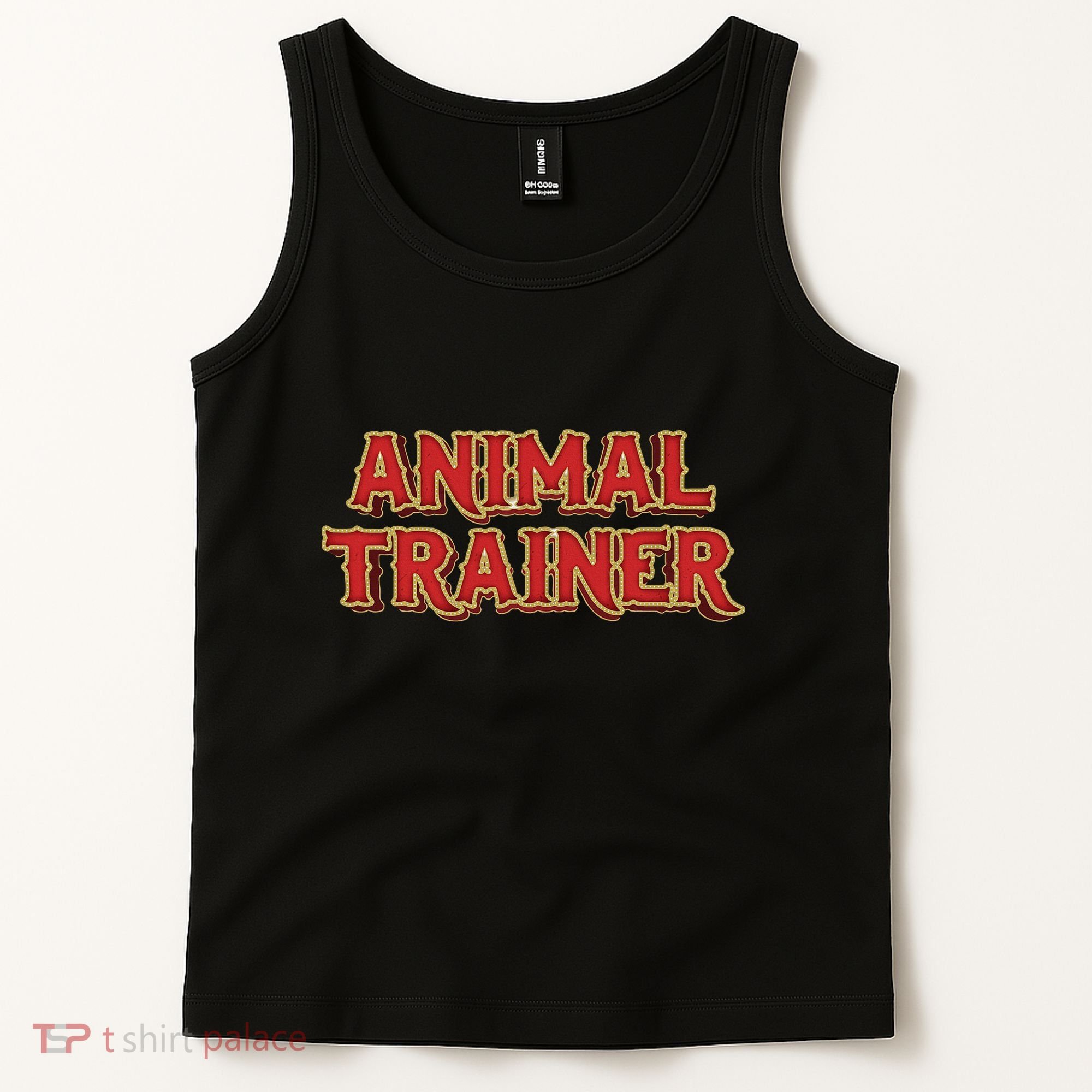 Animal Trainer Funny Circus Staff Costome Theme Party Tank Top