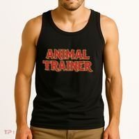 Animal Trainer Funny Circus Staff Costome Theme Party Tank Top thumb 3